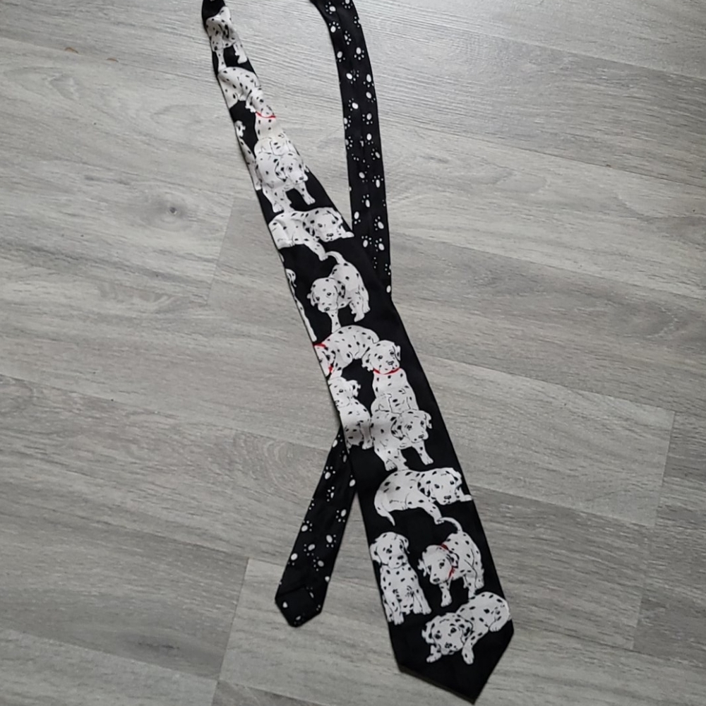 Addiction Dalmatian Tie